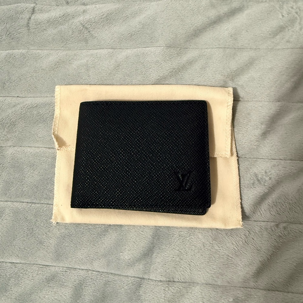 LV Black Wallet